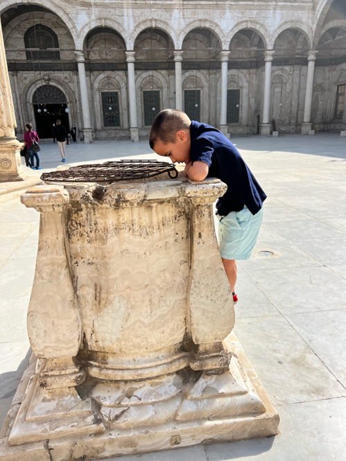 Aiden at the Well