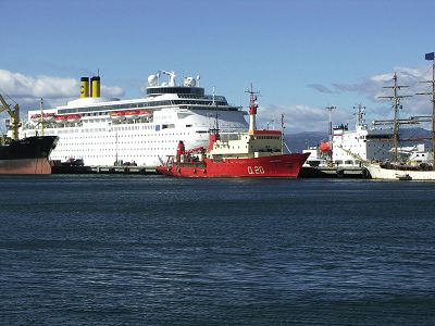New ships at dock