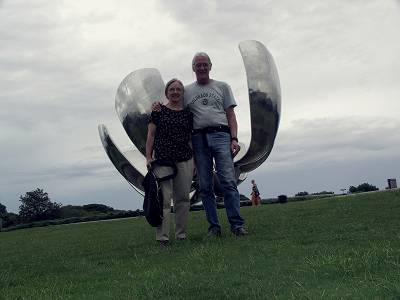 flower petal sculpture