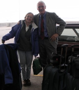 Bev, Paul and bags